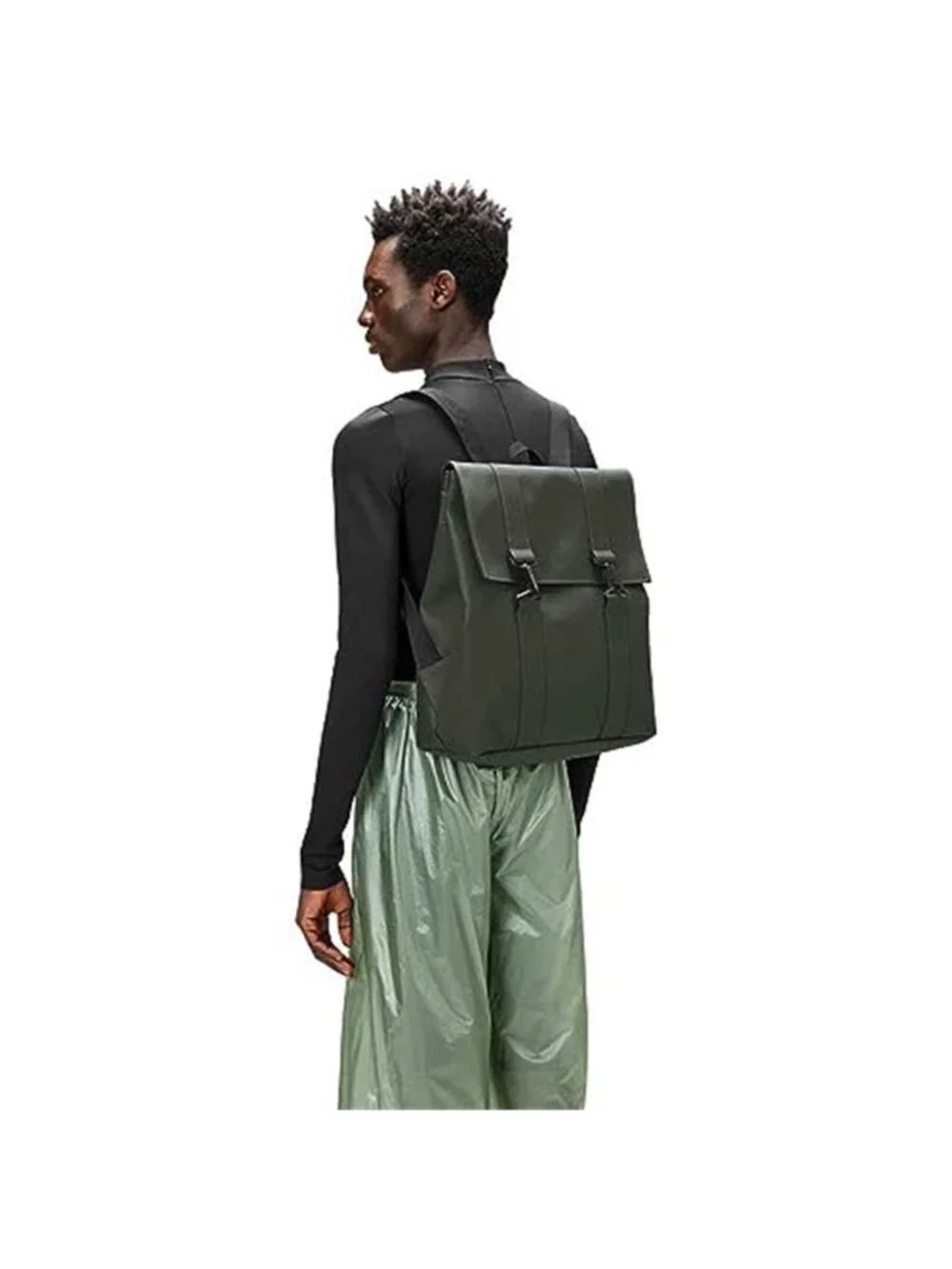Bag Green Waterproof Messenger Backpack for Men & Women, Laptop |
